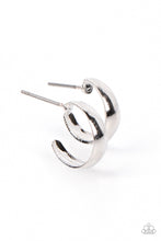 Load image into Gallery viewer, Paparazzi Mini Magic - Silver Hoop Earring
