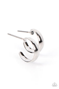 Paparazzi Mini Magic - Silver Hoop Earring