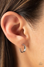 Load image into Gallery viewer, Paparazzi Mini Magic - Silver Hoop Earring
