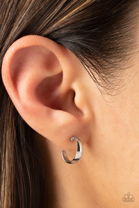 Paparazzi Mini Magic - Silver Hoop Earring