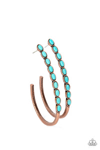 Paparazzi Artisan Soul - Copper Earring