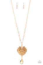 Load image into Gallery viewer, Paparazzi Doting Devotion - Gold Necklace
