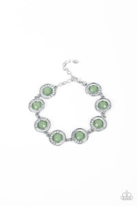 Paparazzi Twinkling Trajectory - Green Bracelet