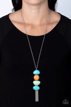 Load image into Gallery viewer, Paparazzi Hidden Lagoon - Multi Stone Necklace
