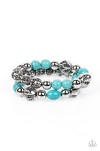 Load image into Gallery viewer, Paparazzi Sagebrush Saga -Turquoise Bracelet
