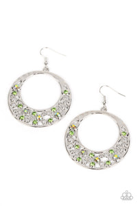 Paparazzi Enchanted Effervescence - Green Earring