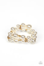 Load image into Gallery viewer, Paparazzi Her Serene Highness - Gold Pearl Bracelet
