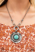 Load image into Gallery viewer, Paparazzi Badlands Treasure Hunt - Turquoise Necklace
