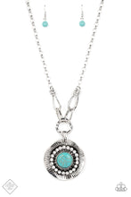 Load image into Gallery viewer, Paparazzi Badlands Treasure Hunt - Turquoise Necklace
