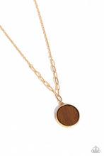 Load image into Gallery viewer, Paparazzi WOODnt Dream of It - Gold Nekclace

