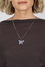 Load image into Gallery viewer, Paparazzi Free-Flying Flutter - Butterfly Necklace
