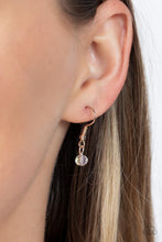 Load image into Gallery viewer, Paparazzi Modern Moonbeam - Rose Gold Necklace
