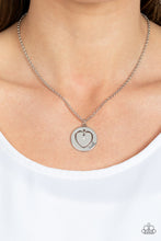 Load image into Gallery viewer, Paparazzi Heart Full of Faith - Silver Necklace
