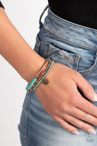 Paparazzi Terraform Trendsetter - Copper Bracelet