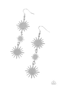 Paparazzi Solar Soul - Silver Earring