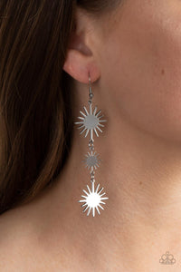 Paparazzi Solar Soul - Silver Earring