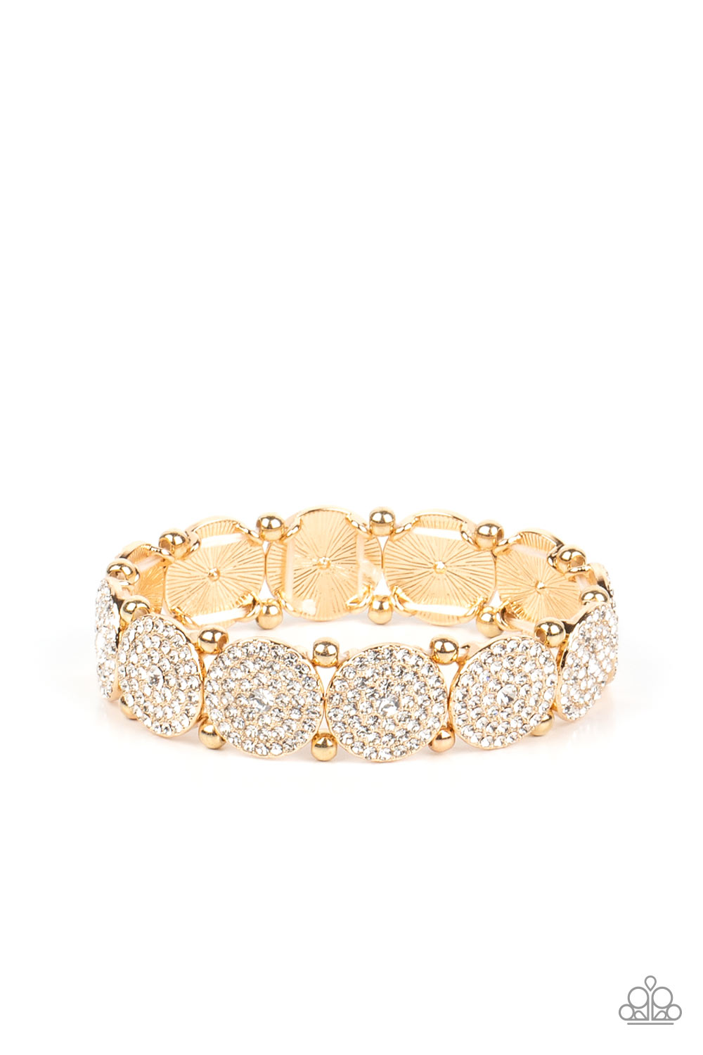 Paparazzi Palace Intrigue - Gold Bracelet