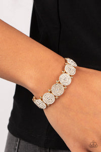 Paparazzi Palace Intrigue - Gold Bracelet