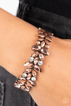 Load image into Gallery viewer, Paparazzi Glacial Gleam - Copper Bracelet
