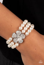 Load image into Gallery viewer, Paparazzi Park Avenue Orchard - White Pearl Bracelet

