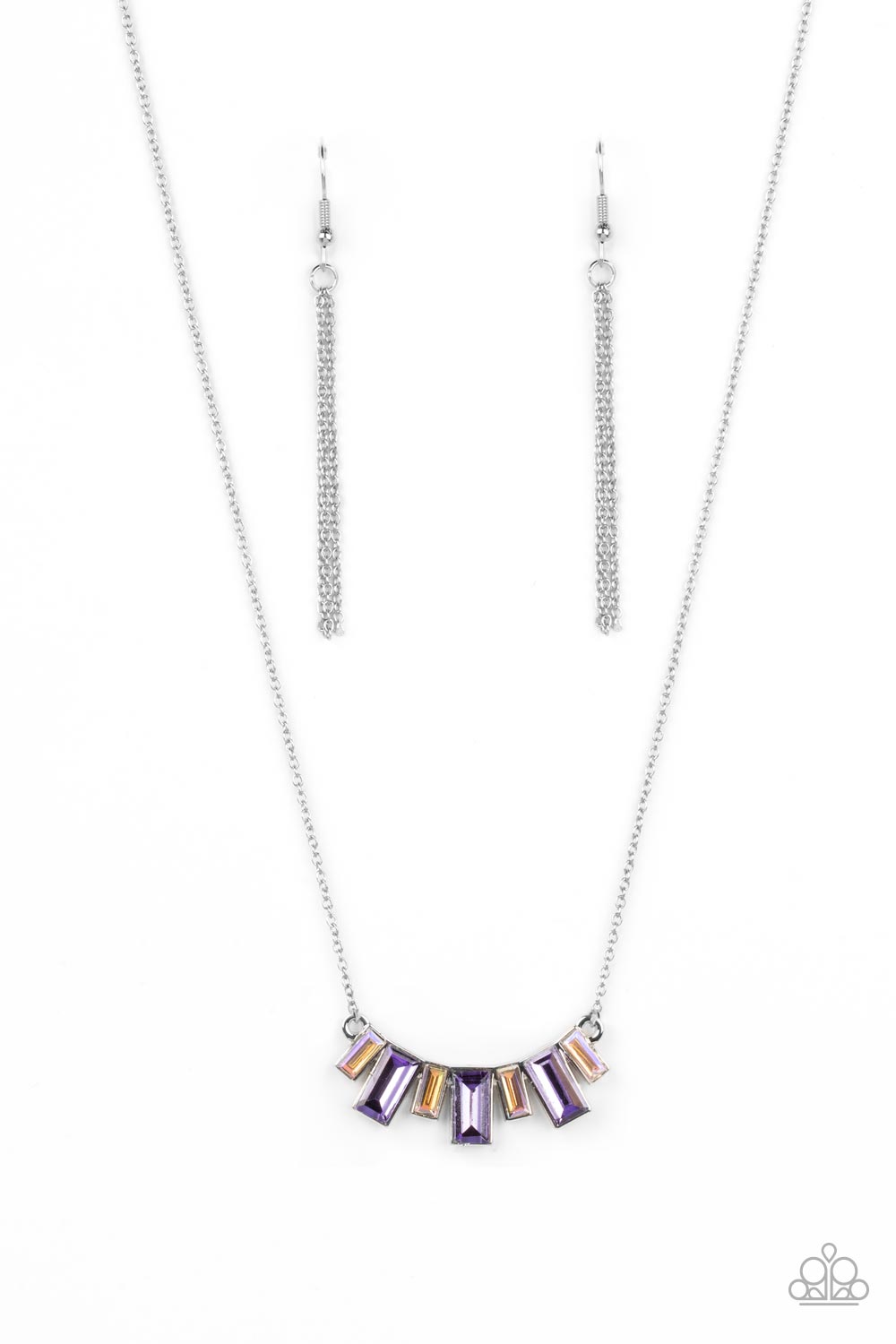 Paparazzi Hype Girl Glamour - Purple Necklace