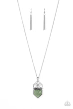 Load image into Gallery viewer, Paparazzi Trailblazing Talisman - Green Necklace
