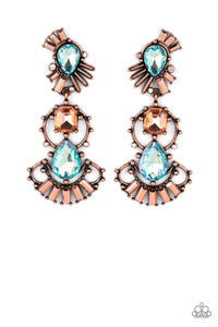 Paparazzi Ultra Universal - Copper Earring