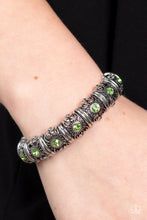 Load image into Gallery viewer, Paparazzi Ageless Glow - Green Bracelet
