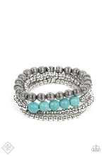 Load image into Gallery viewer, Paparazzi Wildland Wanderer - Turquoise Bracelet
