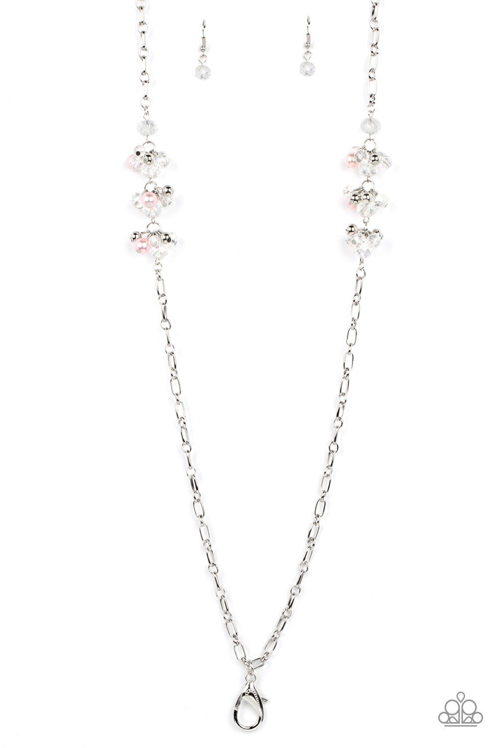 Paparazzi Poshly Parisian - Pink Necklace