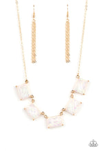 Load image into Gallery viewer, Paparazzi Opalescent Oblivion - Gold Necklace
