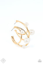 Load image into Gallery viewer, Paparazzi Metro Pier - Gold Hoop Earring
