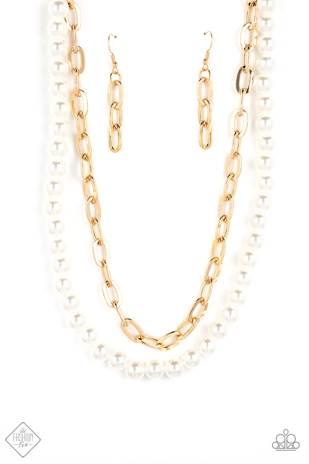 Paparazzi Suburban Yacht Club - Gold Necklace