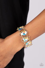 Load image into Gallery viewer, Paparazzi The Sparkle Society - Gold Bracelet
