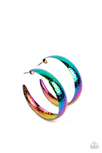 Paparazzi Futuristic Flavor - Multi Hoop Earring