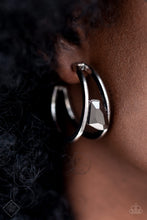 Load image into Gallery viewer, Paparazzi Unrefined Reverie - Silver Earring
