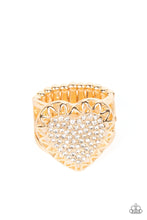 Load image into Gallery viewer, Paparazzi Romantic Escape - Gold Ring
