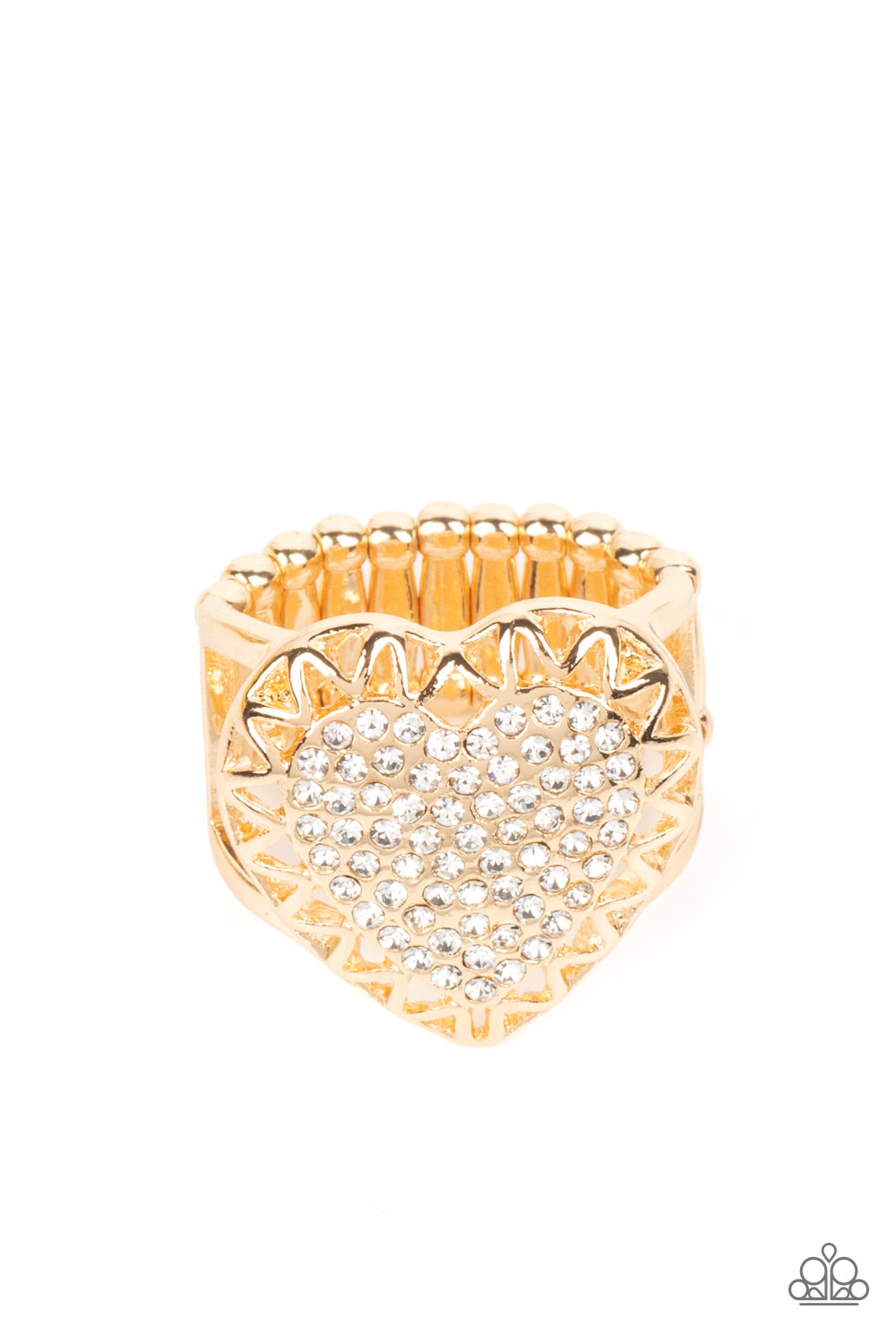 Paparazzi Romantic Escape - Gold Ring