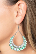 Load image into Gallery viewer, Paparazzi Bubbly Bling - Green Earring
