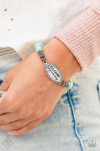 Load image into Gallery viewer, Paparazzi Bedouin Bloom - Blue Bracelet
