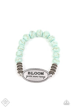 Load image into Gallery viewer, Paparazzi Bedouin Bloom - Blue Bracelet
