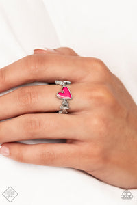 Paparazzi Contemporary Charm - Pink Ring