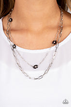 Load image into Gallery viewer, Paparazzi Bold Buds - Silver Necklace
