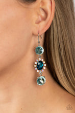 Load image into Gallery viewer, Paparazzi Magical Melodrama - Blue Earring
