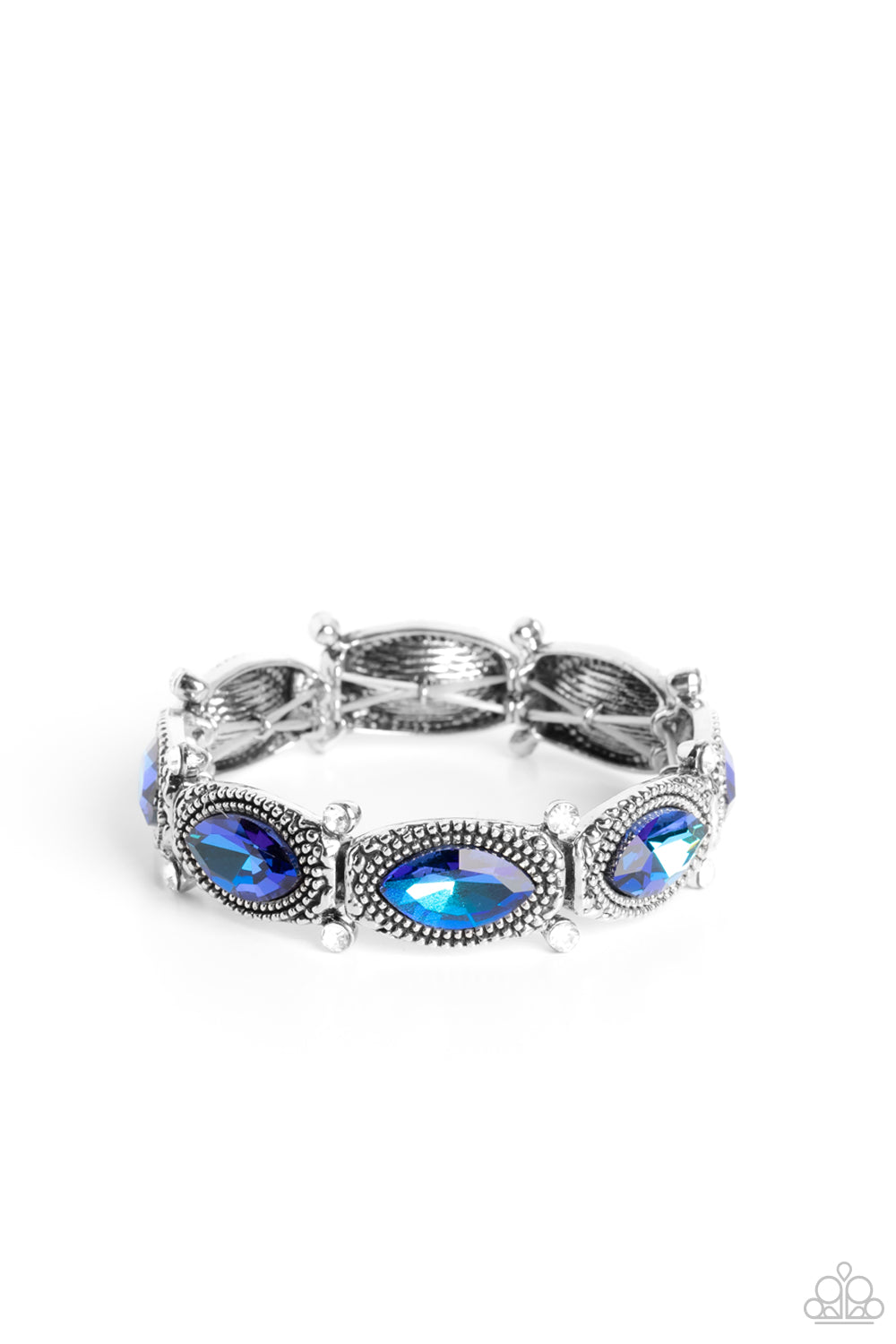 Paparazzi Dancing Diva - Blue Bracelet