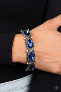 Paparazzi Dancing Diva - Blue Bracelet