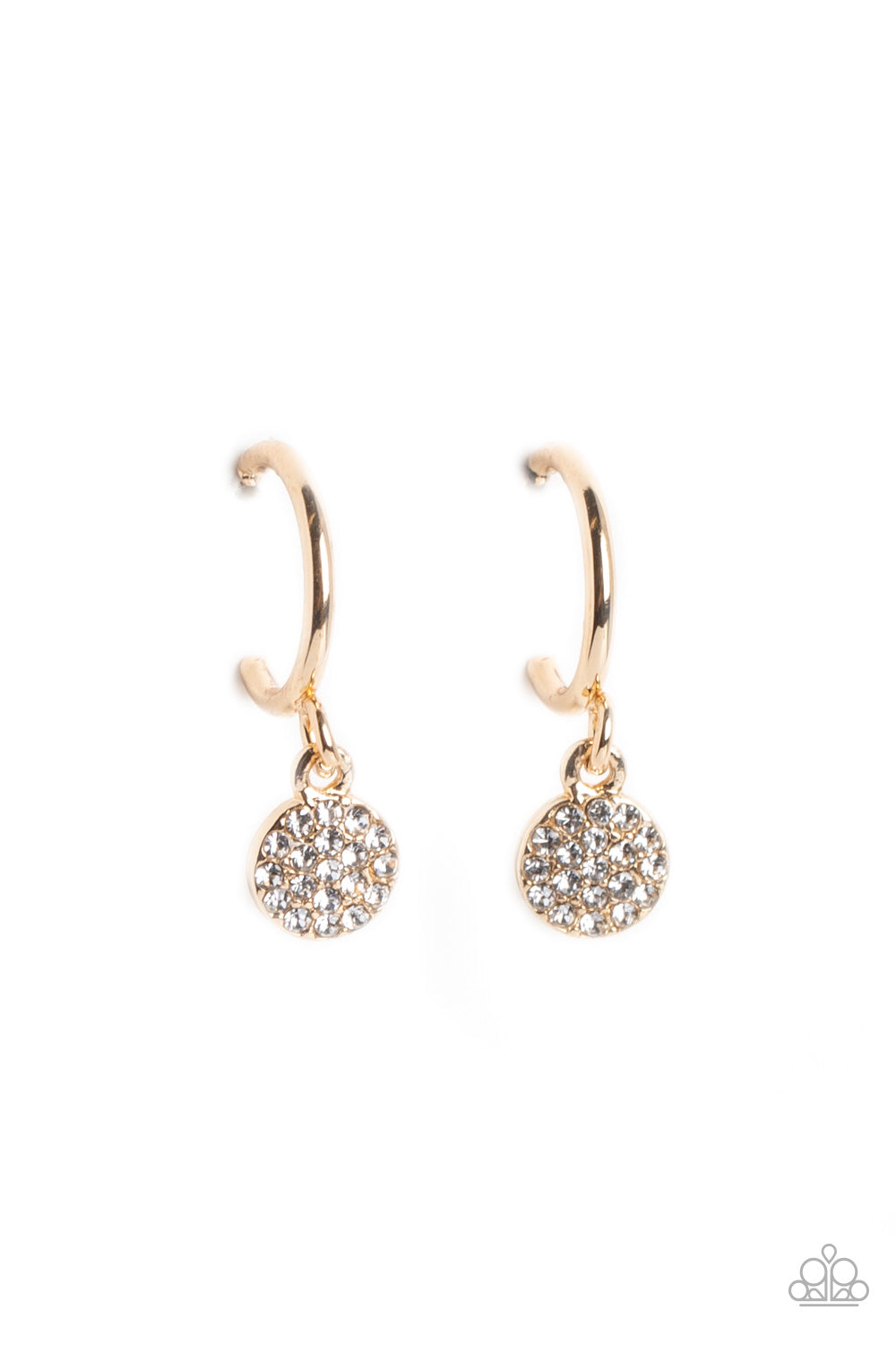 Paparazzi Bodacious Ballroom - Gold Hoop Earring