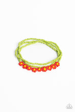 Load image into Gallery viewer, Paparazzi Buzzworthy Botanicals - Red Bead Bracelet
