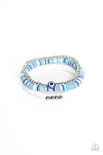 Load image into Gallery viewer, Paparazzi EYE Have A Dream - Blue Bracelet
