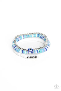 Paparazzi EYE Have A Dream - Blue Bracelet